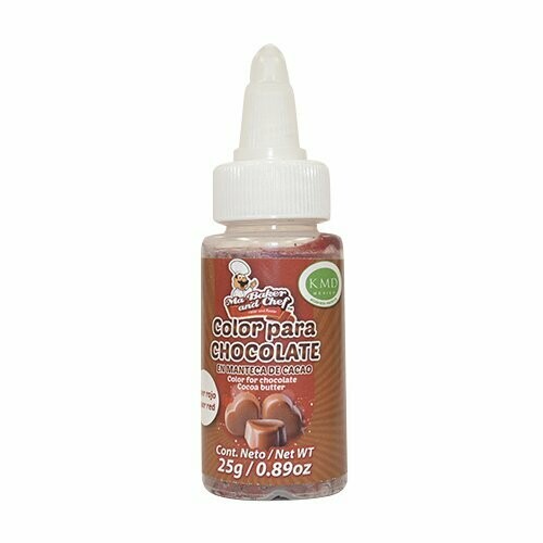 CH24-025 Color Chocolate En Manteca De Cacao Super Rojo 25g