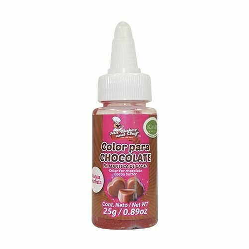 CH16-025 Color Chocolate En Manteca De Cacao Fucsia 25g