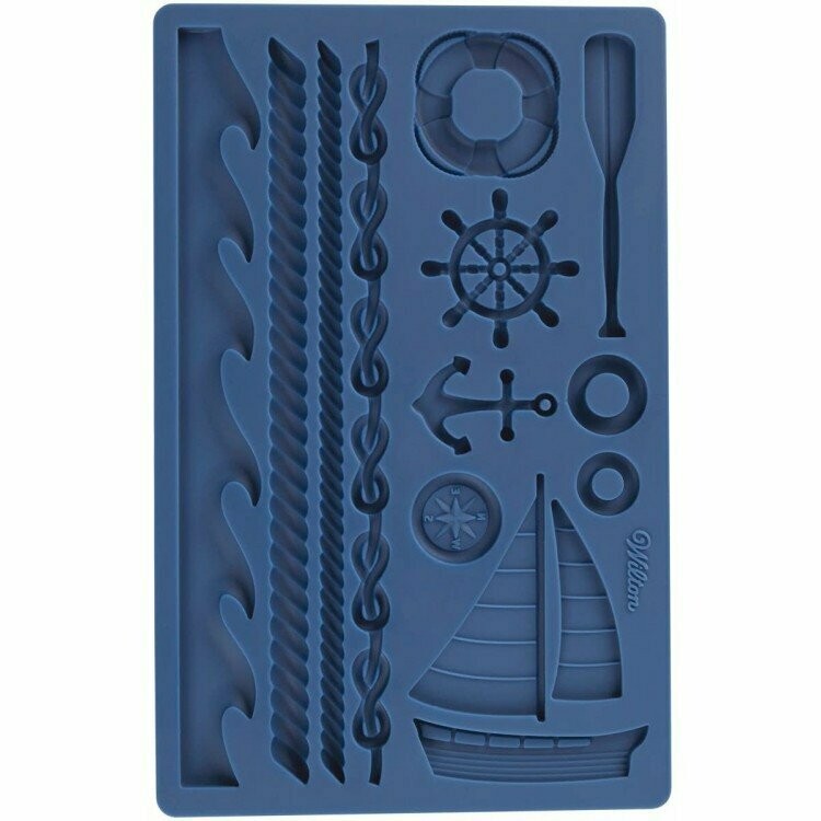 WILTON 409-7726 Molde Silicon Figuras Nauticas