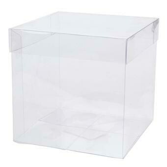 888 Caja Transparente 8 x 8 x 8 cm