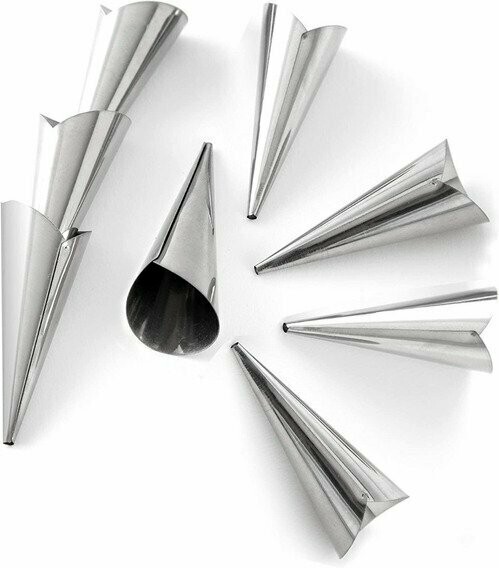 683275 Set De Conos Acero Inox.