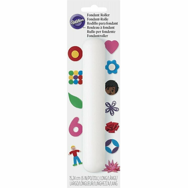 WILTON 03-0193 Rodillo Para Fondant 15 cm