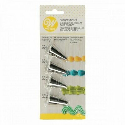 WILTON 03-3108Juego  De Dullas Para Bordes 041504567