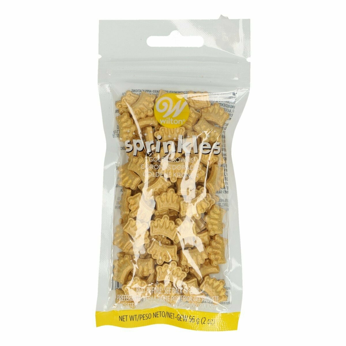 WILTON 03-3070 Coronas Doradas Decoracion 56 g