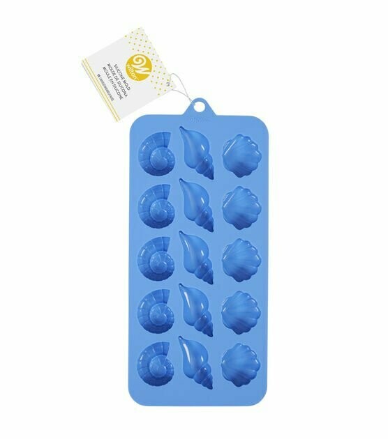 WILTON 2115-0-0107 Molde Silicon CONCHITAS 15 cavidades