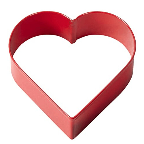 WILTON 2308-1322 Cortador CORAZON Metal Rojo
