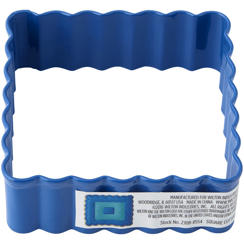 WILTON 2308-8554 Cortador Galleta CUADRO ONDULADO
