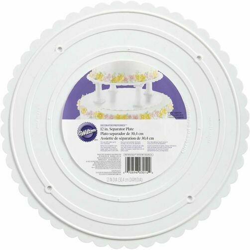 WILTON 302-12 Plato Redondo Decorado WILTON 302-12 Plato Redondo Decorado