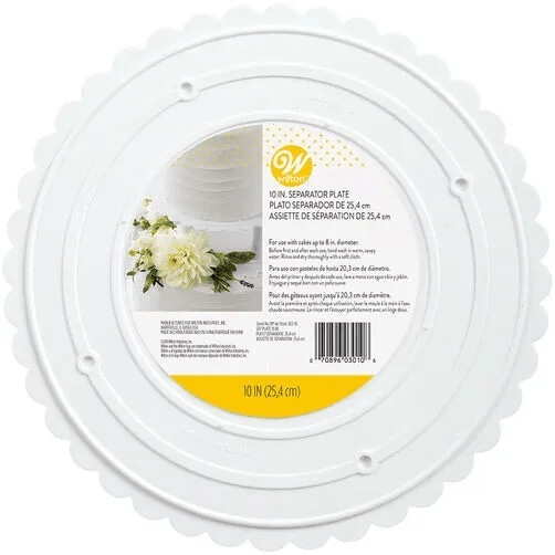 WILTON 302-10 Plato Redondo Decorado WILTON 302-10 Plato Redondo Decorado