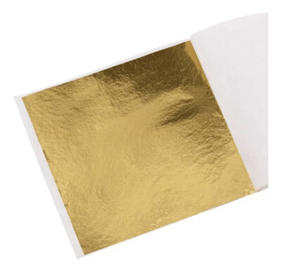 HOC25-1 Hoja De Oro Para Decoracion 15 x 15 cm 1 pieza