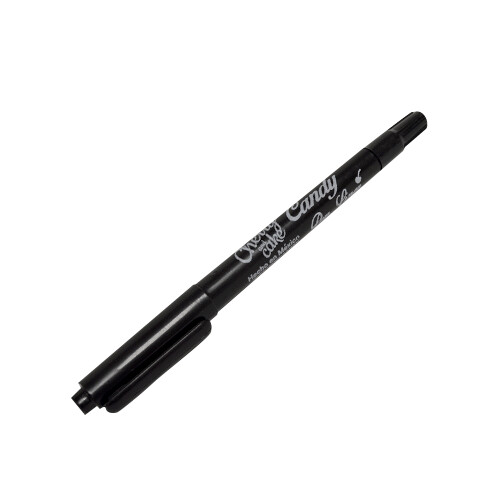 CPL-01 Plumon De Tinta Comestible Doble Punta Extra Fina Negro