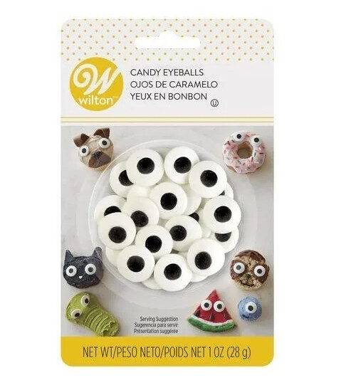 WILTON 710-0133 Figura de Azucar Ojos Grande