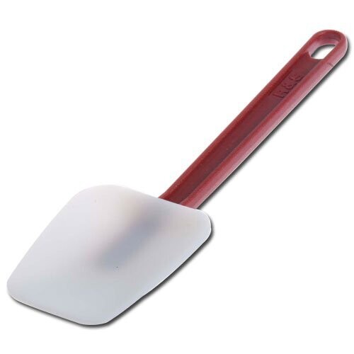 TOL000992 Espátula Chuchara de Silicon con Mango rojo 25 cm