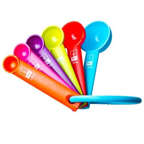 4-1127 Cucharas Medidoras Juego 6 Pzas