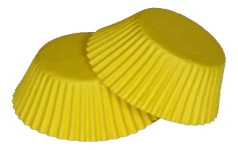 4-3100 Capacillo Estandar Amarillo 100 pzas