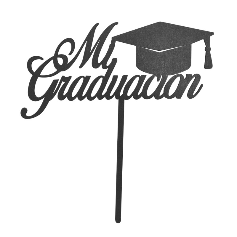 BAKE DARLING BDLBK-029 Letrero MI GRADUACION Black