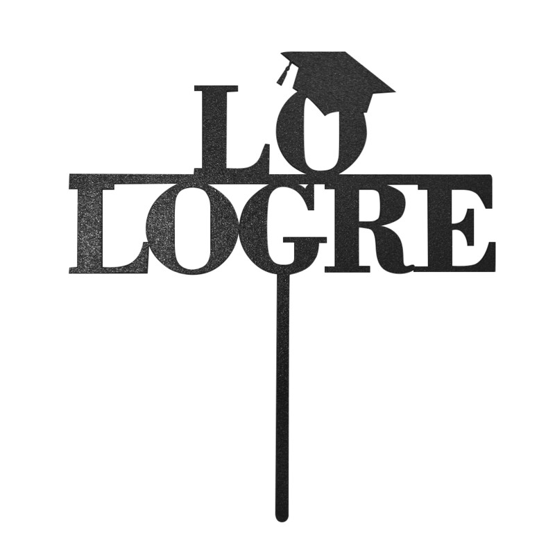 BAKE DARLING BDLBK-051 Letrero LO LOGRE Black