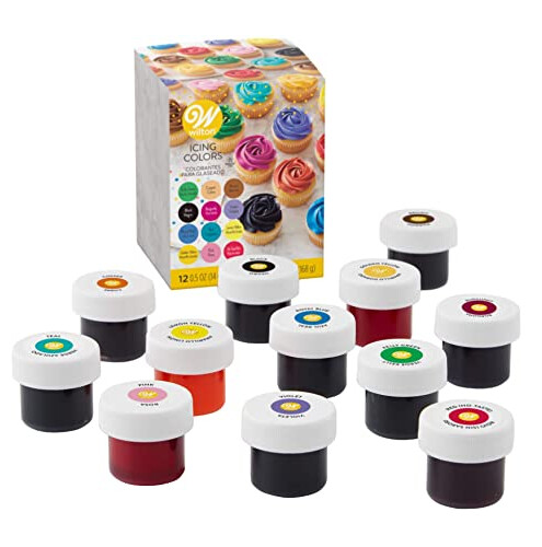 WILTON 601-5580 Juego De Colorantes Para Glaseado