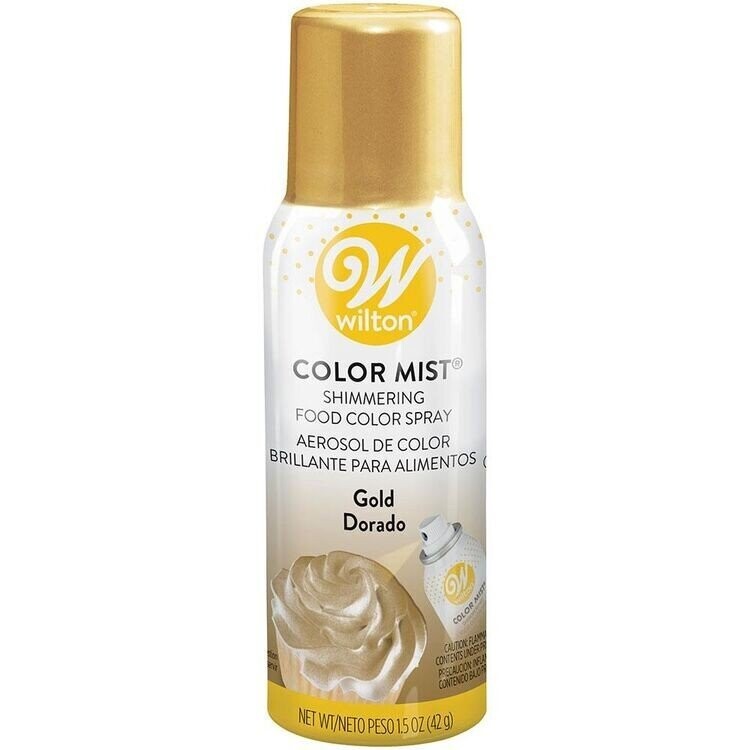WILTON 710-5520 Aerosol Comestible Dorado