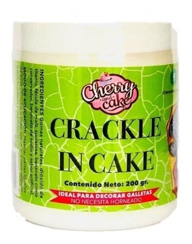 CHERRY&CAKE CRAQ Craquelado para Galletas 200 Grs