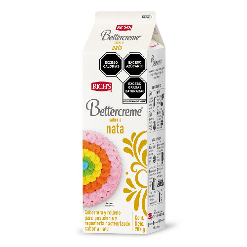 0002 Crema para batir Sabor Nata 1 Lt