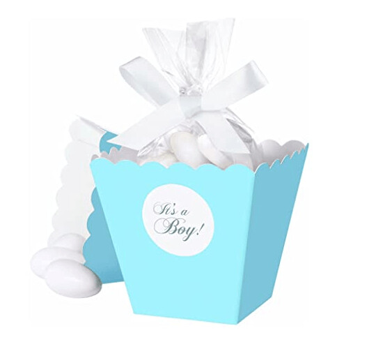 WILTON 415-0501 Caja Para Palomitas Azul 25 Pz