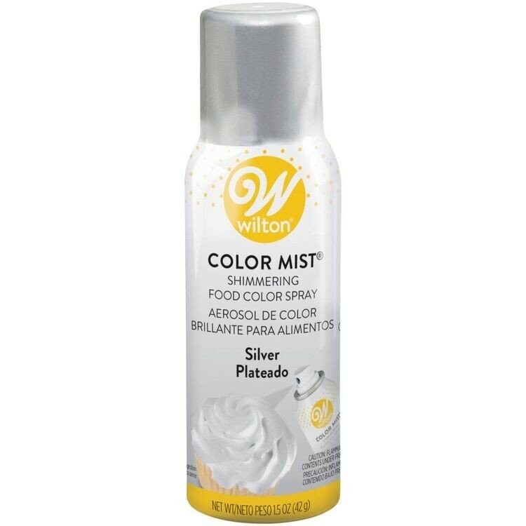 WILTON 710-5521 Aerosol Comestible Plateado