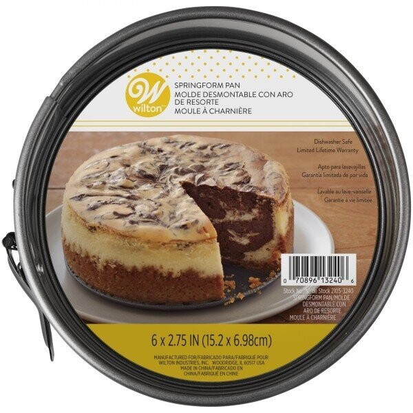 WILTON 2105-3240 Molde Pastel Desmoldable 6''