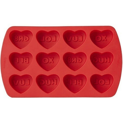 WILTON 2105-5491 Molde Silicon Mini Corazones
