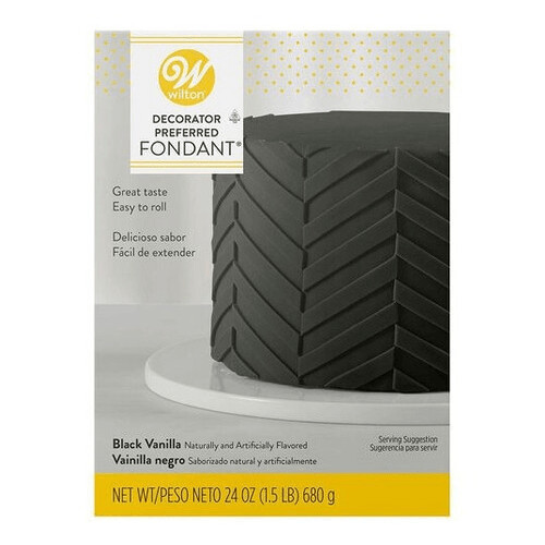 WILTON 710-2303 Fondant Negro 680 Grs