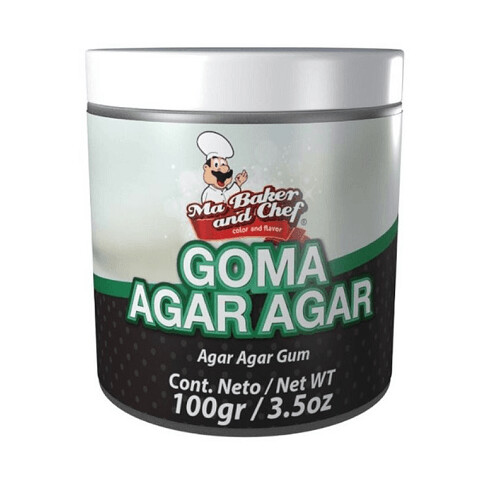 MA BAKER&CHEF ING18-100 Goma Agar Agar 100 Gramos