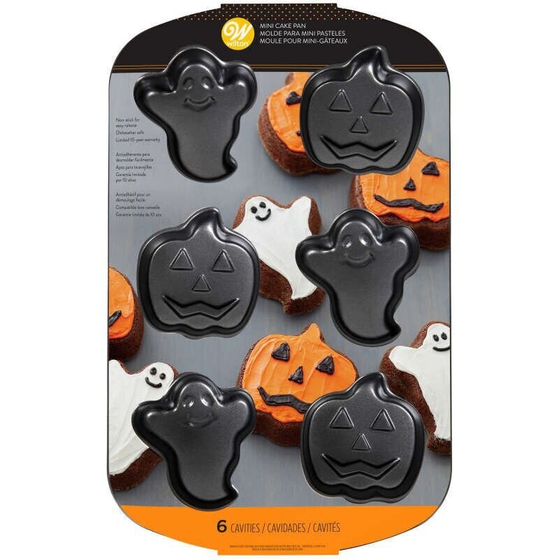 WILTON 2105-8961 Molde Pastel Fantasma y Calabaza