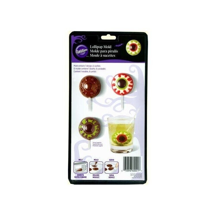 WILTON 2115-0041 Molde Para Chocolate Ojos Tenebrosos