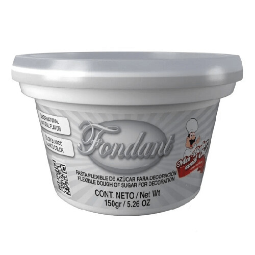 MA BAKER&CHEF FOPA03-150 Fondant Blanco 150 Grs