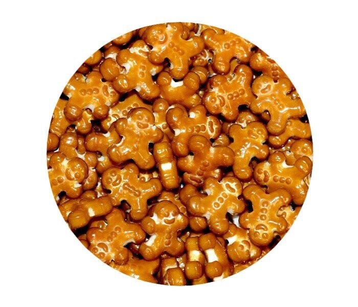FIGNN-500 Figura Azucar Monito De Gengibre De Navidad 500g