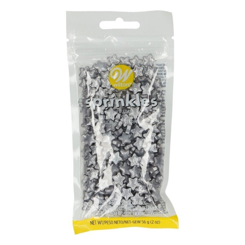 WILTON 03-3079 Figura Dulce Estrella plateada 56 gr.