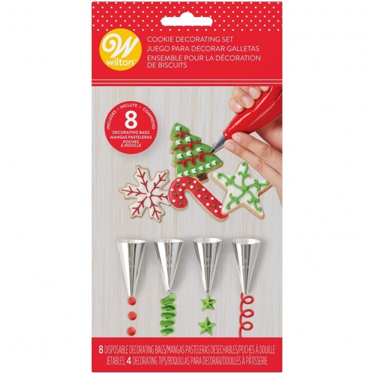 WILTON 2104-7835 Set Decoracion Galletas 12 Piezas
