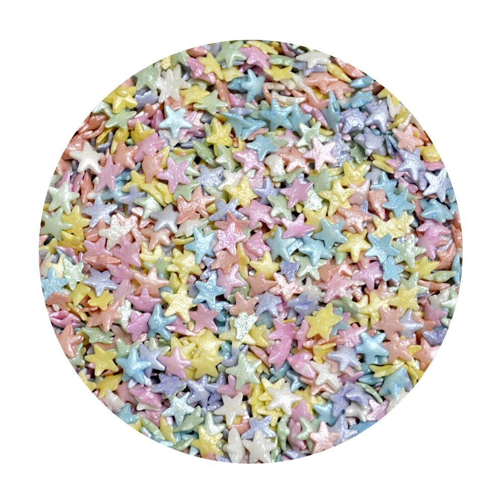 BAKE DARLING 214220-500 Confeti Estrella Cromado Unicornio 500g