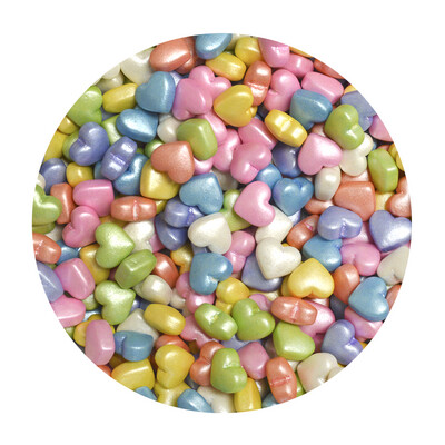 102206-500 Gragea Corazon Aperlado Unicornio Pastel 500g