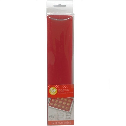 WILTON 2105-0-0744 Tapete Para Hornear De Silicon Rojo