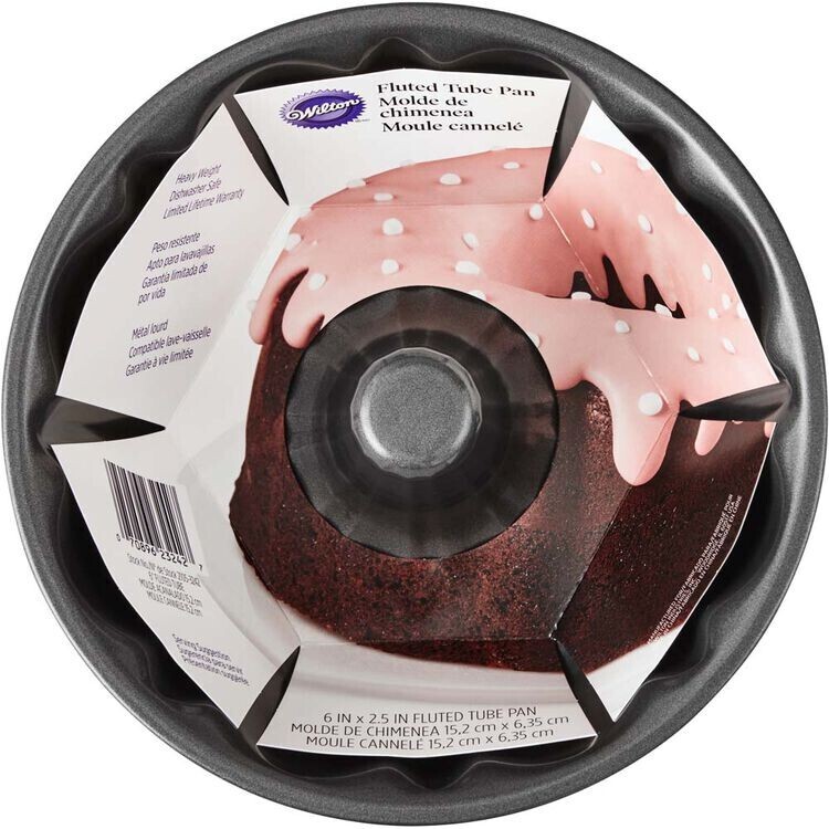 WILTON 2105-3242 Molde Rosca Con Gajos 6"
