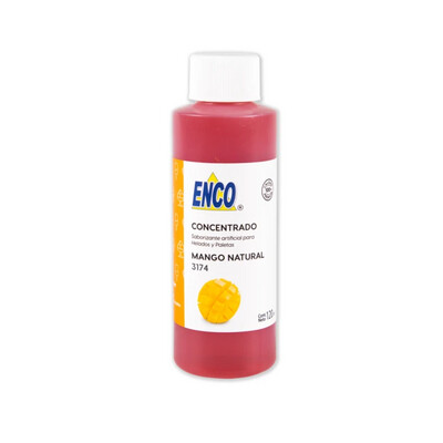 ENCO 3174-120 Concentrados para Helados y Paletas Mango Natural 120ml