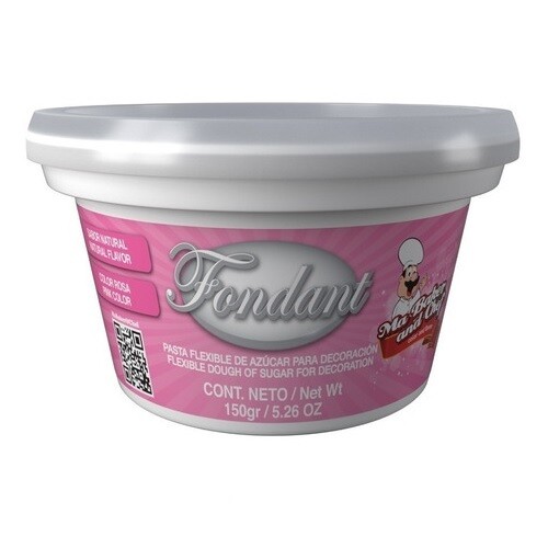 MA BAKER&CHEF FOPA03ROSA-150 Fondant Rosa 150 Grs