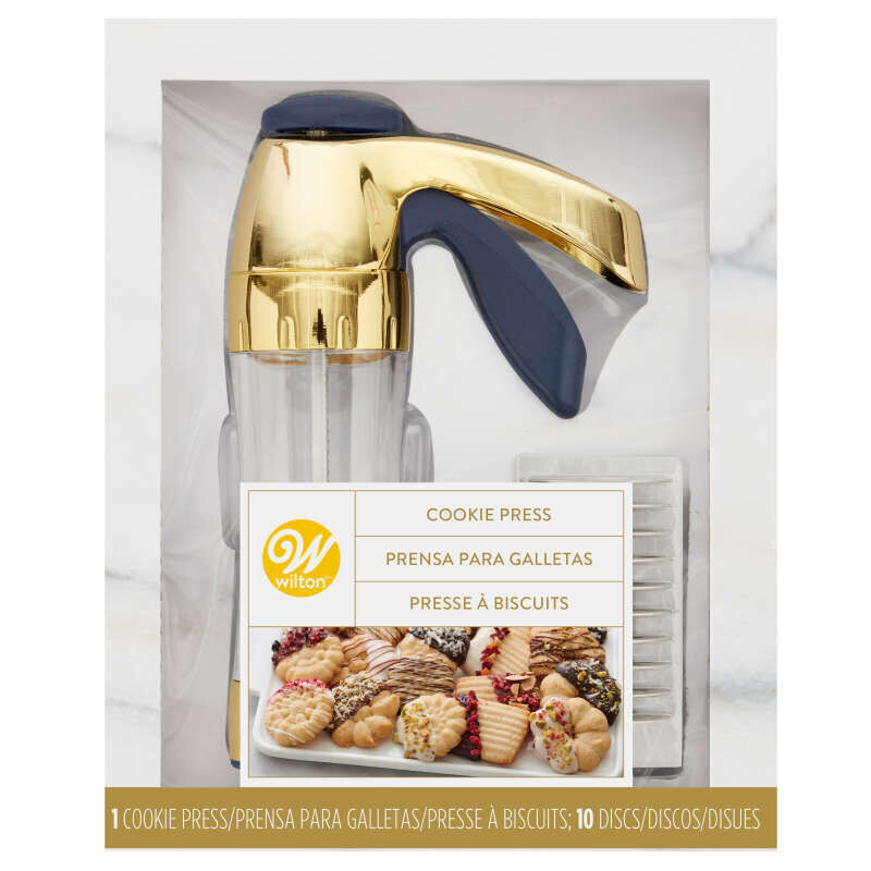 WILTON 2104-0-0022 Pistola Para Elaboración De Galletas Gold
