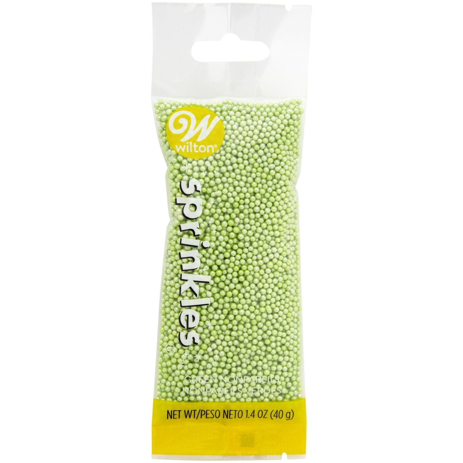 WILTON 710-4089 Gragea En Bolitas Verdes Decoracion 40g