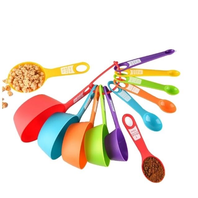 13304274 Juego de tazas Medidoras Colores 12 Piezas