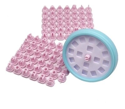 13304887 Molde Para Pan / Sellos Letras