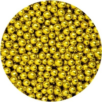 AMB-33031-25 Perla Dorada Comestible Grande 25gr
