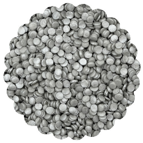 OTS000255-100 Confeti Redondo Plata 100g