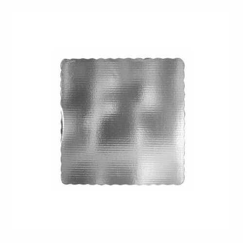 BAKE DARLING BC-13 Base Pastel Plateada  13X13Cm